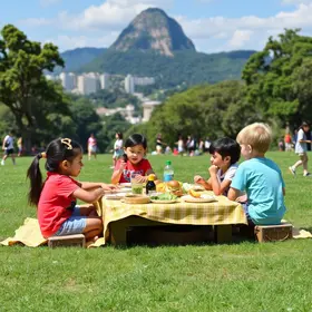 piquenique no Rio de Janeiro